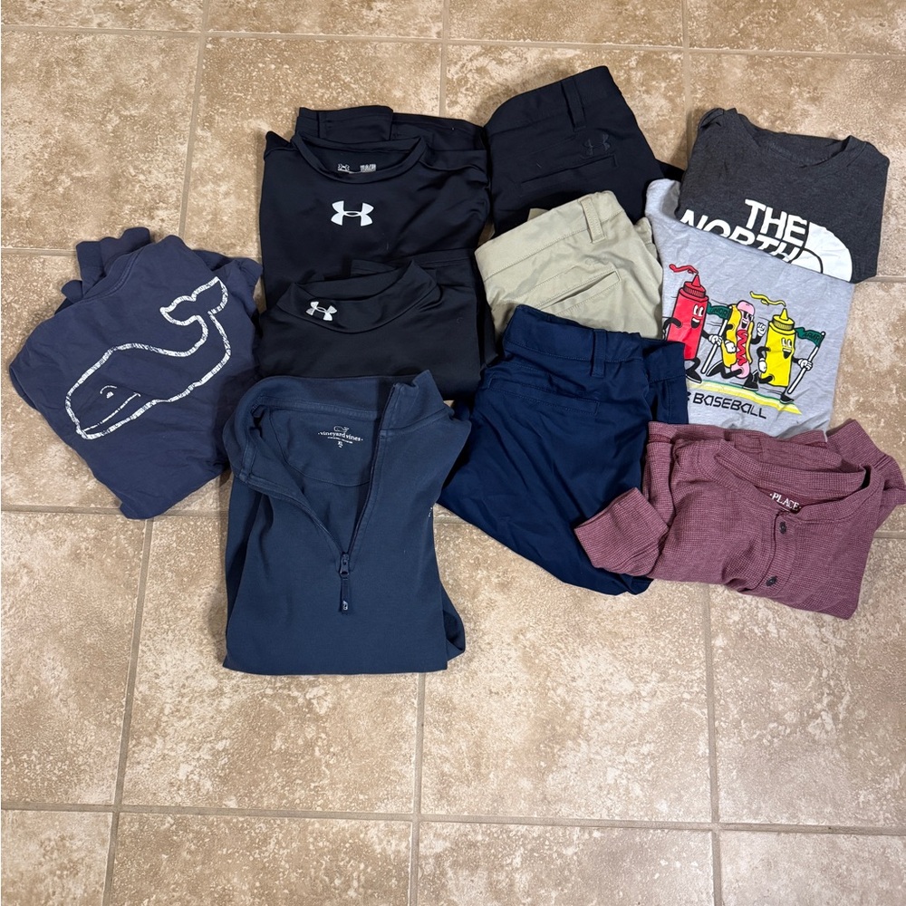 Assorted Clothing Bundle with Under Armour and The North Face